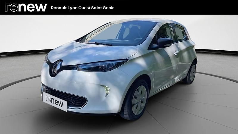 Blanc Utilisé 2019 Renault Zoe Citadine | 7 170 € (Bon prix) - Image 1/4