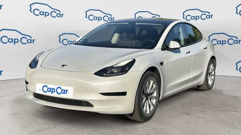 Blanc Utilisé 2021 Tesla Model 3 Standard Range Plus Berline | 21 000 € (Super prix) - Image 1/3