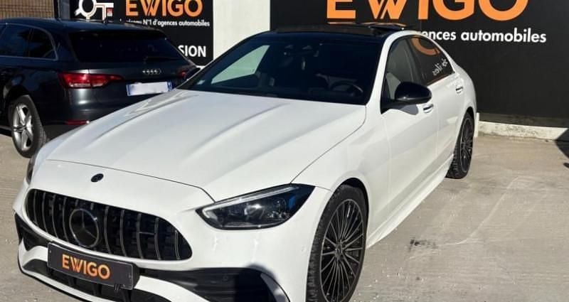 Blanc Utilisé 2021 Mercedes C200 AMG line Berline | 36 489 € - Image 1/4