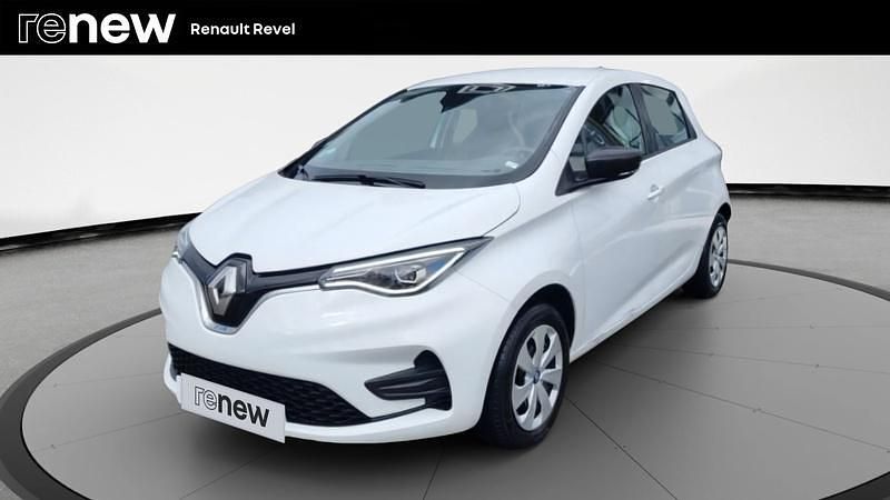 Blanc Utilisé 2020 Renault Zoe Citadine | 7 450 € (Super prix) - Image 1/4