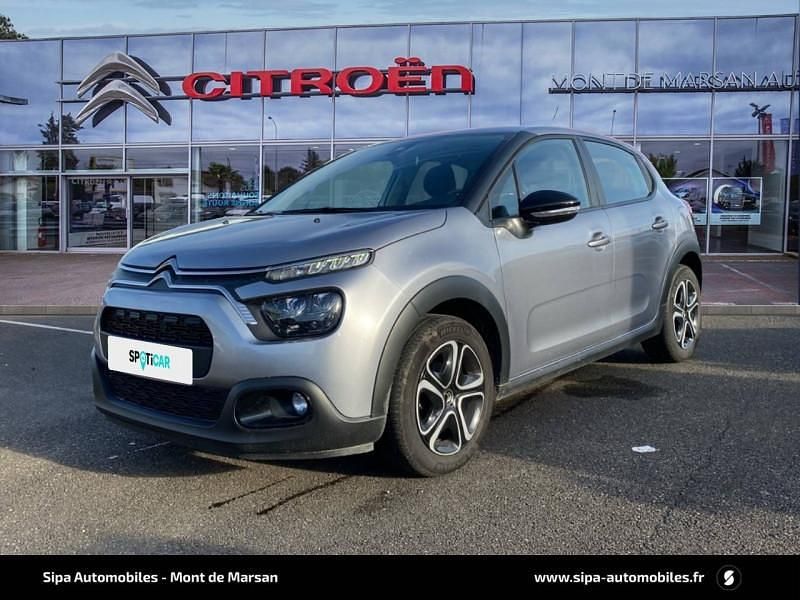 Gris Utilisé 2024 Citroën C3 PureTech Citadine | 11 790 € (Bon prix) - Image 1/4