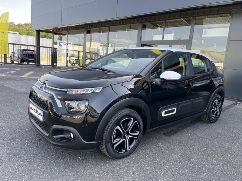 Noir perla nera (n) Utilisé 2022 Citroën C3 Feel Citadine | 13 889 € (Prix juste) - Image 1/4