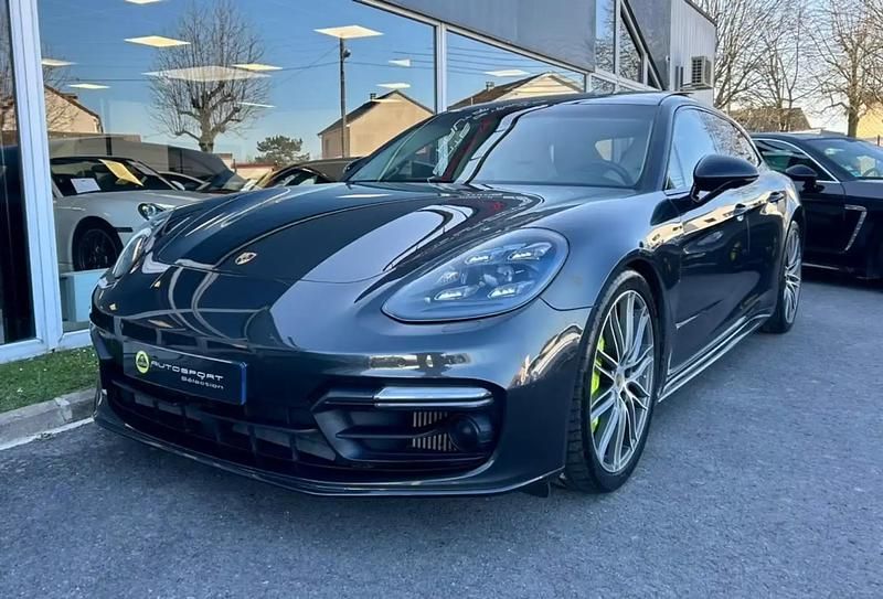 Gris Utilisé 2018 Porsche Panamera Turbo S Sport Turismo Berline | 69 900 € (Super prix) - Image 1/4