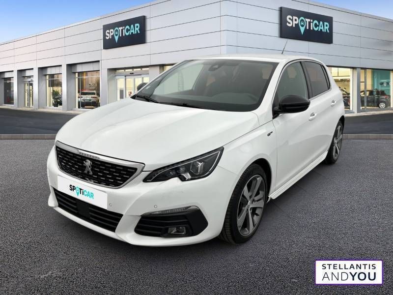 Blanc Utilisé 2021 Peugeot 308 GT Berline | 15 990 € (Super prix) - Image 1/3