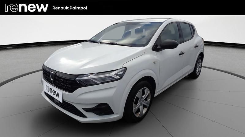 Blanc Utilisé 2022 Dacia Sandero Essentiel Citadine | 9 990 € (Super prix) - Image 1/4