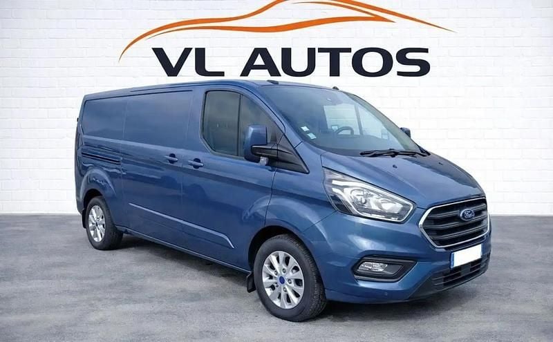 Bleu Occasion 2018 Ford Transit Custom Van | 12 450 € (Super prix) - Image 1/4