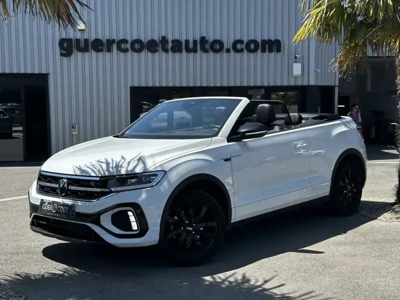 Blanc Utilisé 2023 VW T-Roc Cabriolet R-line Cabriolet | 32 490 € (Prix juste) - Image 1/4