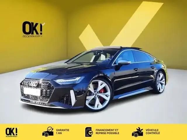 Noir Occasion 2021 Audi RS7 Sport Citadine | 104 980 € (Prix juste) - Image 1/4