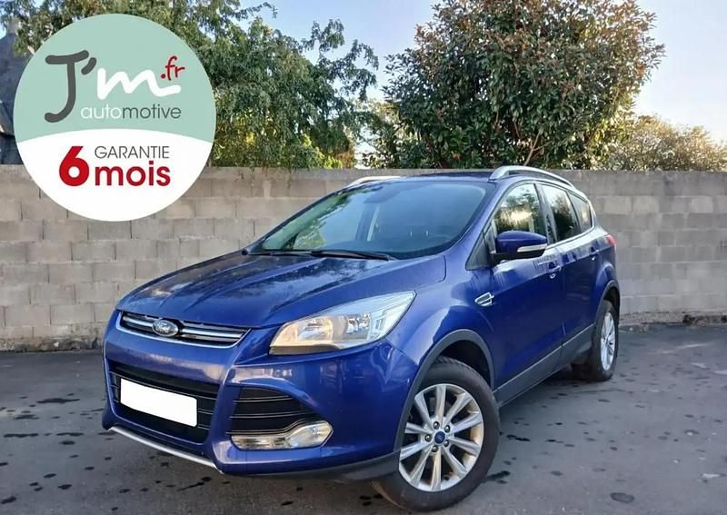 Bleu Utilisé 2016 Ford Kuga Trend SUV | 9 990 € (Prix assez cher) - Image 1/4