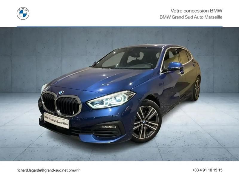 Bleu Utilisé 2020 BMW 116 Citadine | 24 790 € (Prix cher) - Image 1/4