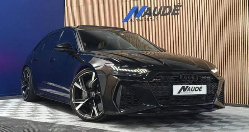 Noir Utilisé 2021 Audi RS6 Comfort Break | 113 490 € (Prix assez cher) - Image 1/4