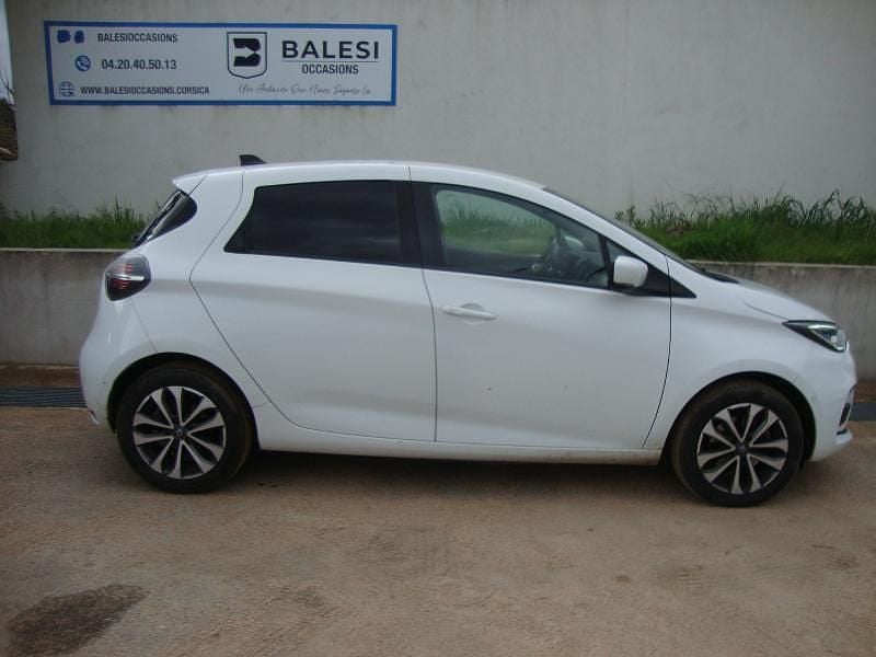 Blanc Utilisé 2021 Renault Zoe Intens Citadine | 15 500 € (Prix assez cher) - Image 1/4