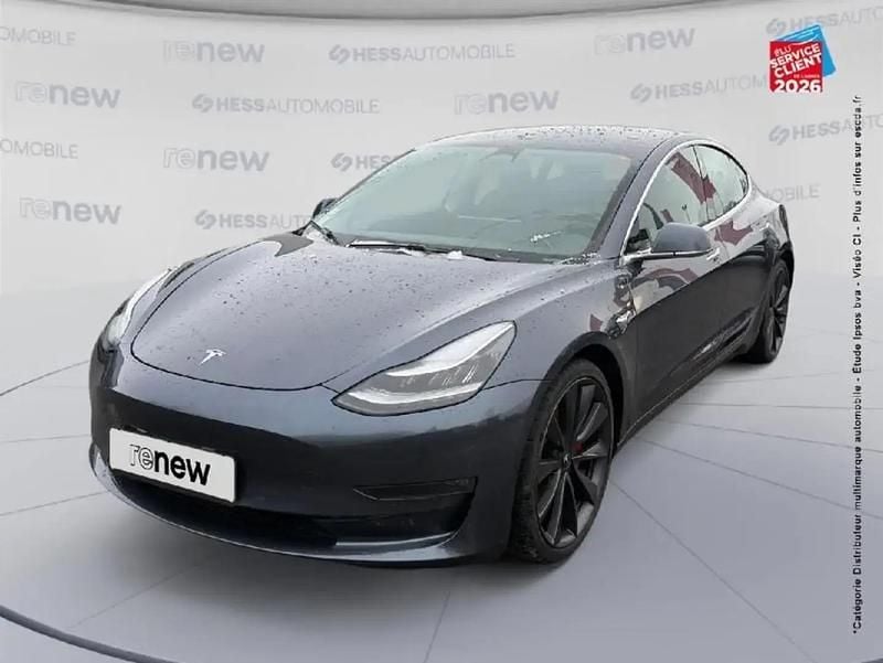 Gris Occasion 2020 Tesla Model 3 Berline | 27 999 € (Bon prix) - Image 1/4