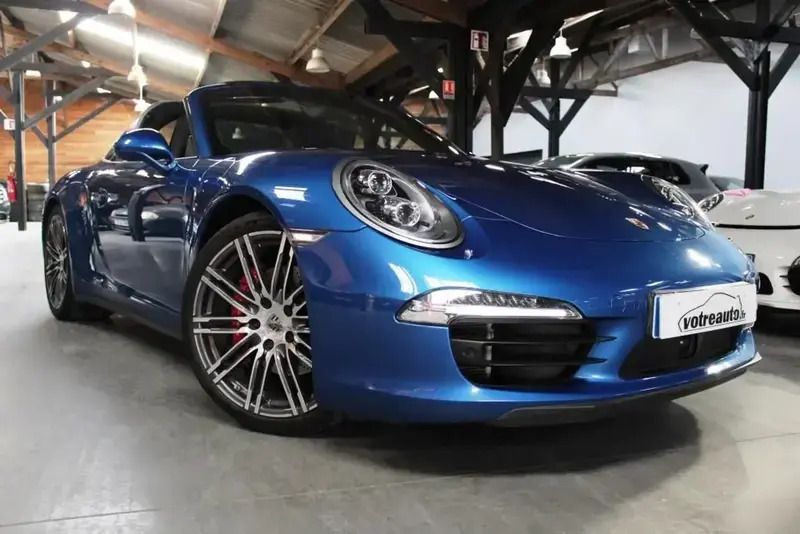 Bleu Utilisé 2015 Porsche 911 Targa 4S Cabriolet | 123 800 € - Image 1/4