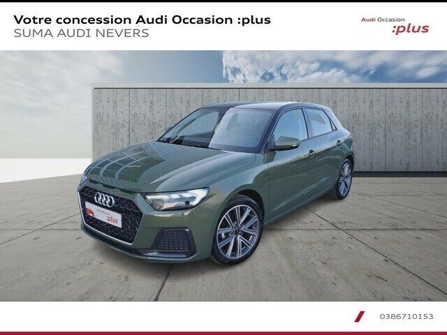 Vert district métallisé Utilisé 2024 Audi A1 Sportback Advanced Plus Citadine | 26 990 € (Prix juste) - Image 1/3