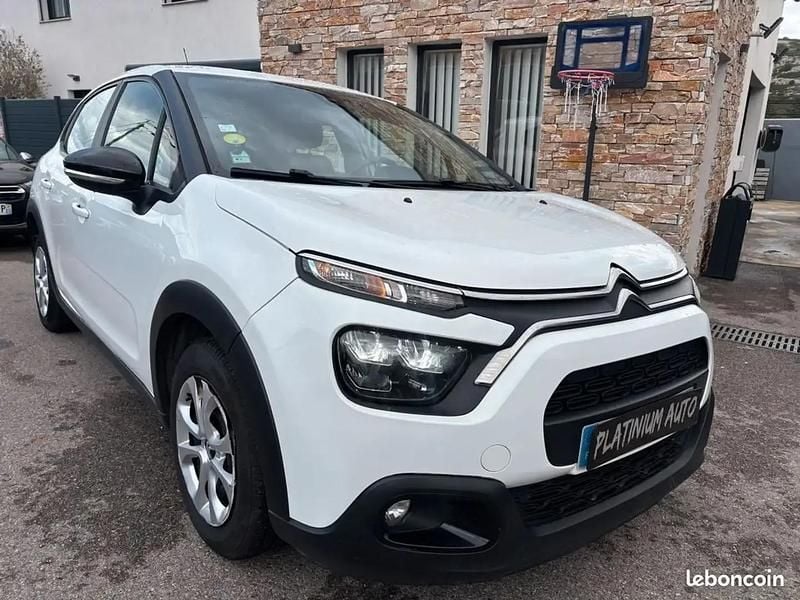 Blanc Occasion 2021 Citroën C3 Feel Berline | 9 490 € (Super prix) - Image 1/4