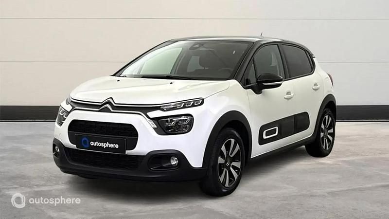 Blanc Occasion 2023 Citroën C3 PureTech Berline | 12 499 € (Prix juste) - Image 1/4