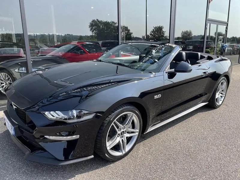 Noir Utilisé 2018 Ford Mustang GT Cabriolet | 49 900 € - Image 1/4