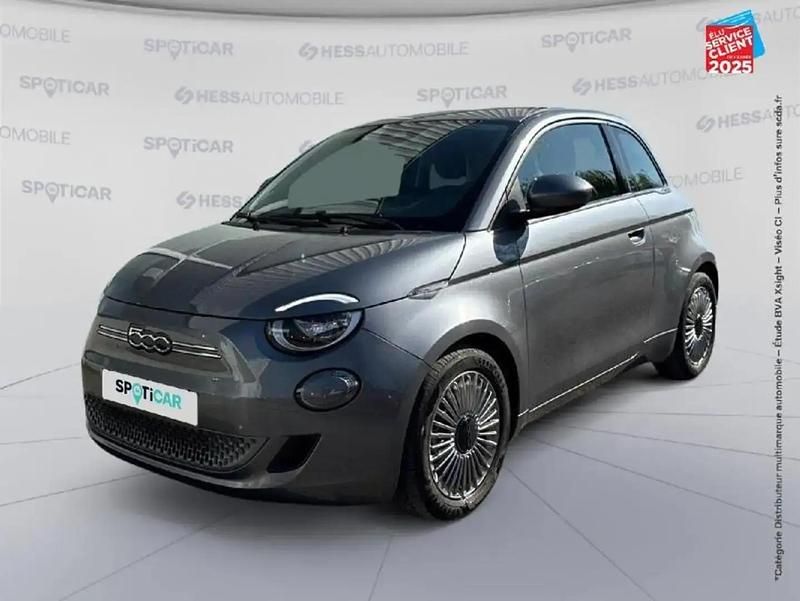 Gris Utilisé 2023 Fiat 500e Berline | 13 999 € (Prix juste) - Image 1/4