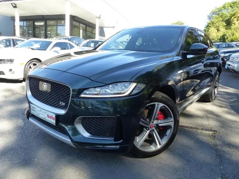 Vert Utilisé 2017 Jaguar F-Pace S SUV | 27 990 € (Prix juste) - Image 1/4