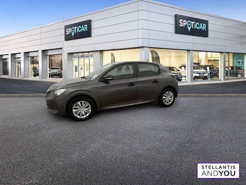 Gris Utilisé 2022 Peugeot 208 S Citadine | 10 490 € (Bon prix) - Image 1/4