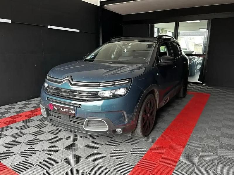 Bleu Utilisé 2021 Citroën C5 Aircross Shine SUV | 18 490 € (Bon prix) - Image 1/4
