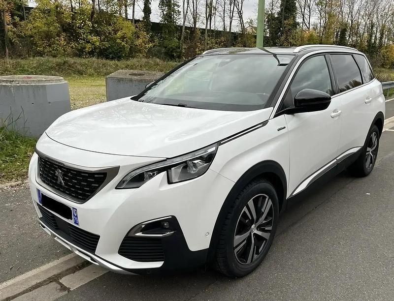 Blanc Utilisé 2017 Peugeot 5008 S SUV | 14 000 € (Prix juste) - Image 1/4