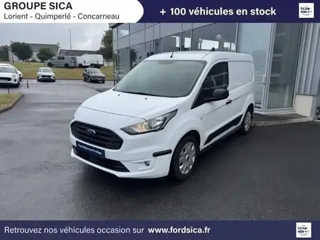 Blanc glacier Occasion 2021 Ford Transit Trend Berline | 16 990 € - Image 1/4