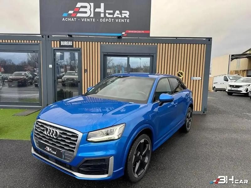 Occasion Audi Q2 S-Line 190 ch (139 kW) 2017 Bleu SUV