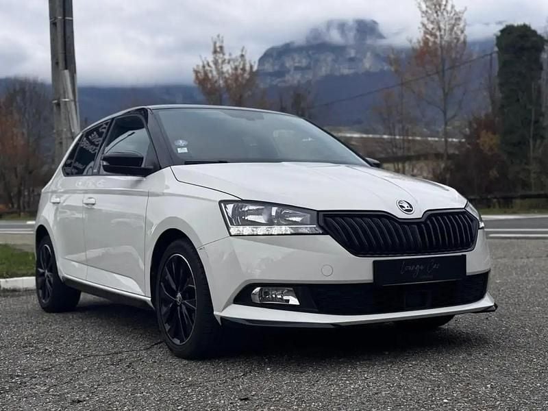 Blanc Utilisé 2021 Skoda Fabia Monte Carlo Citadine | 13 990 € (Prix juste) - Image 1/4