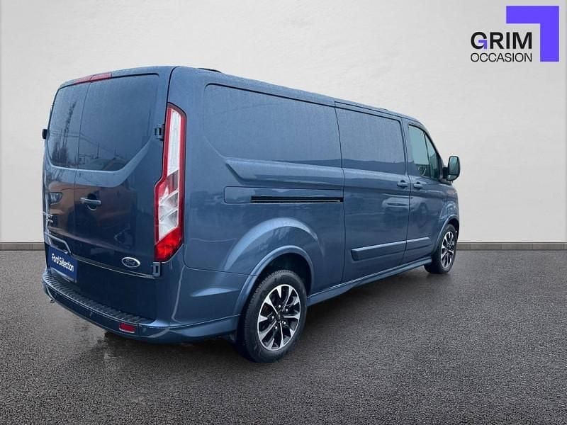 Occasion Ford Transit Custom 170 ch (125 kW) 2023 Bleue Berline