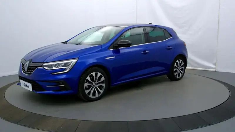 Bleu Utilisé 2024 Renault Mégane IV Techno Berline | 23 750 € (Prix assez cher) - Image 1/4