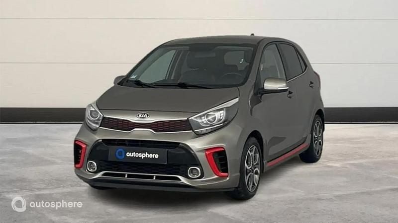 Gris Utilisé 2019 Kia Picanto GT-Line Citadine | 12 799 € (Prix juste) - Image 1/4