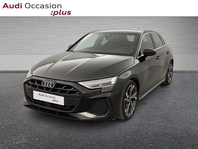 Noir mythic métallisé Occasion 2025 Audi A3 S-Line | 34 482 € (Prix juste) - Image 1/4