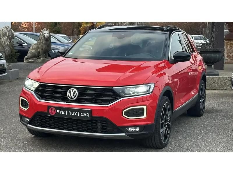Rouge Occasion 2020 VW T-Roc Sportline SUV | 20 990 € (Super prix) - Image 1/4