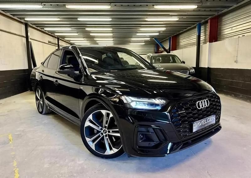 Noir Occasion 2021 Audi Q5 SUV | 35 990 € (Prix assez cher) - Image 1/4