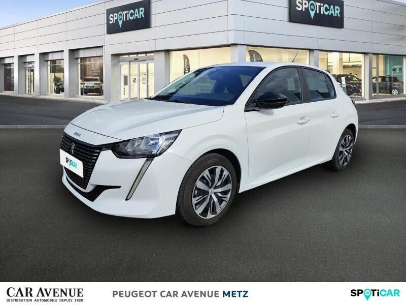 Blanc banquise (o) Utilisé 2023 Peugeot 208 Active Citadine | 12 490 € (Bon prix) - Image 1/1