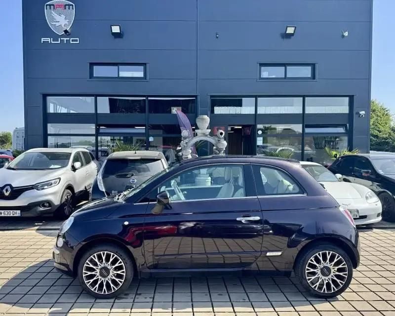 Rouge Utilisé 2015 Fiat 500 Lounge Citadine | 6 990 € (Prix juste) - Image 1/4