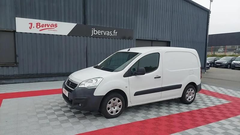 Blanc Occasion 2017 Peugeot Partner Premium Monospace | 11 990 € (Prix juste) - Image 1/4