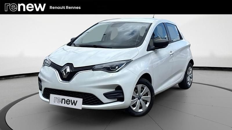 Blanc Utilisé 2020 Renault Zoe Life Citadine | 9 590 € (Super prix) - Image 1/4