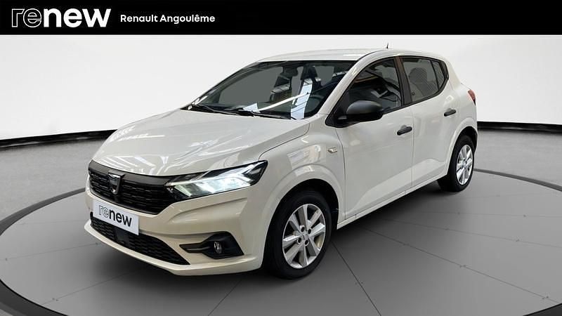 Blanc Utilisé 2021 Dacia Sandero Essentiel Citadine | 9 990 € (Super prix) - Image 1/4