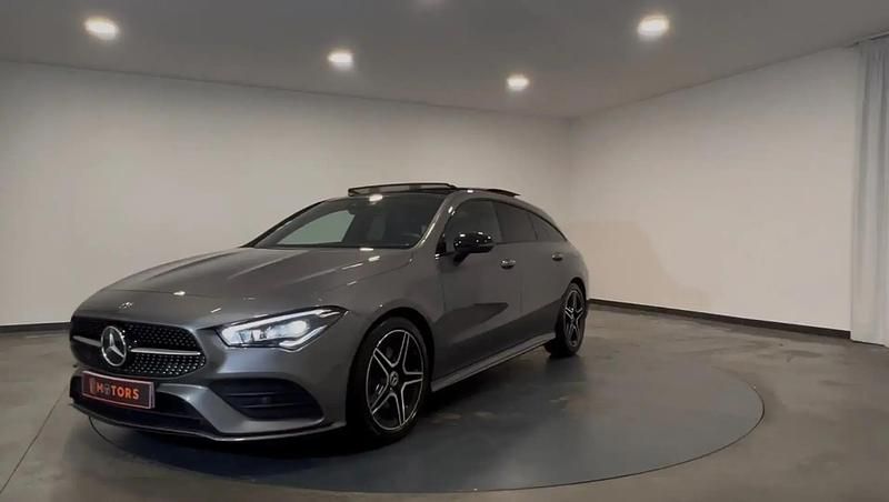 Gris Occasion 2019 Mercedes CLA220 AMG line Berline | 33 490 € - Image 1/4