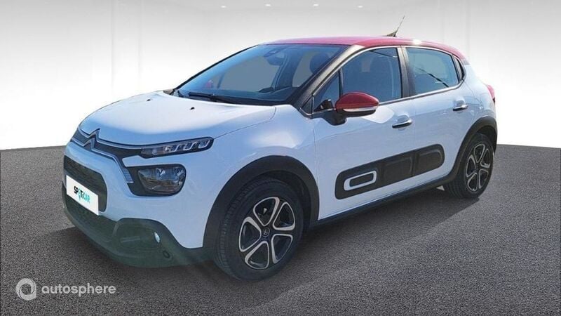 Blanc Utilisé 2023 Citroën C3 PureTech Citadine | 10 867 € (Bon prix) - Image 1/4