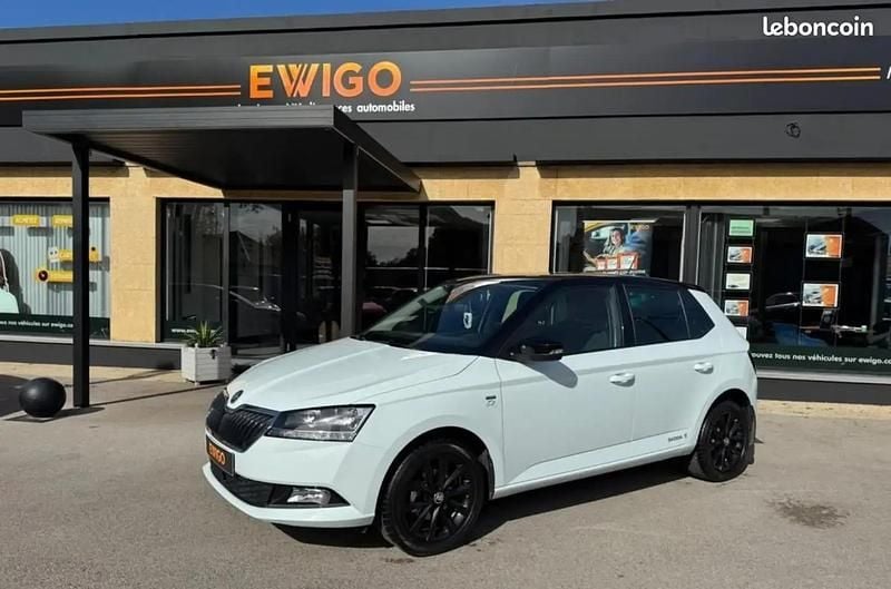 Blanc Utilisé 2019 Skoda Fabia Citadine | 11 490 € (Super prix) - Image 1/4