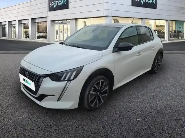 Blanc Occasion 2021 Peugeot e-208 Citadine | 14 970 € (Prix juste) - Image 1/4