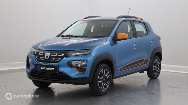 Bleu Utilisé 2021 Dacia Spring Comfort Plus Citadine | 9 999 € (Prix juste) - Image 1/4