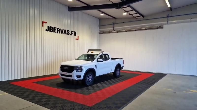 Blanc Occasion 2024 Ford Ranger XLT Pick-up | 35 990 € (Super prix) - Image 1/4