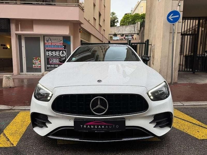 Occasion Mercedes E300 AMG line 194 ch (142 kW) 2022 Blanc Berline