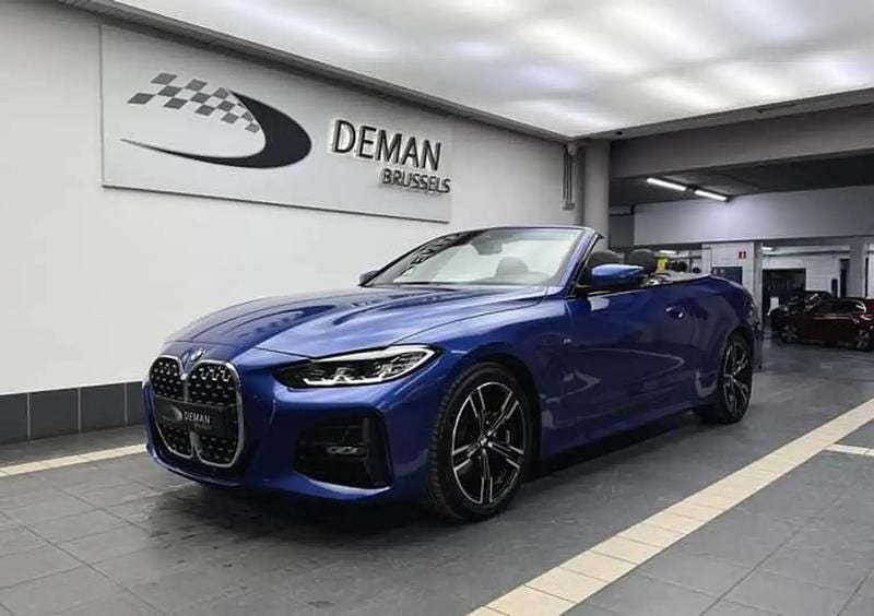 Bleu Occasion 2021 BMW 420 Sport Line Cabriolet | 41 900 € (Bon prix) - Image 1/4