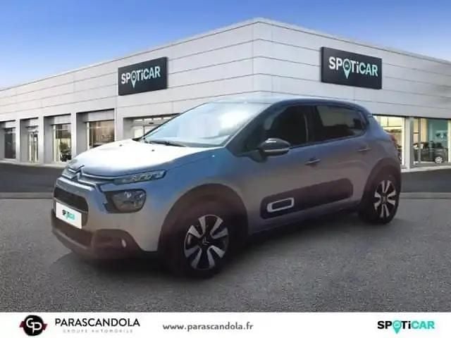 Noir Utilisé 2023 Citroën C3 PureTech Citadine | 15 490 € (Prix juste) - Image 1/4